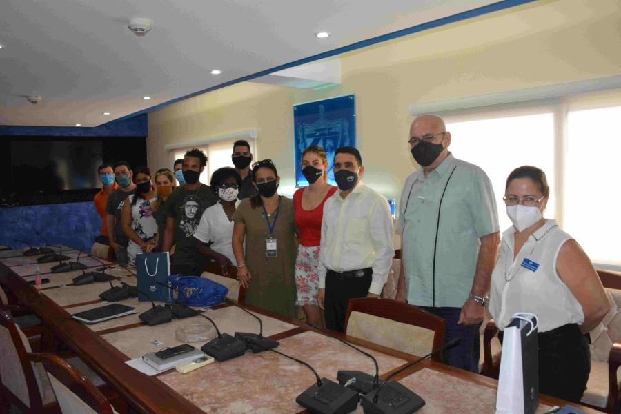 delegación de base de la Unión de Informáticos de Cuba