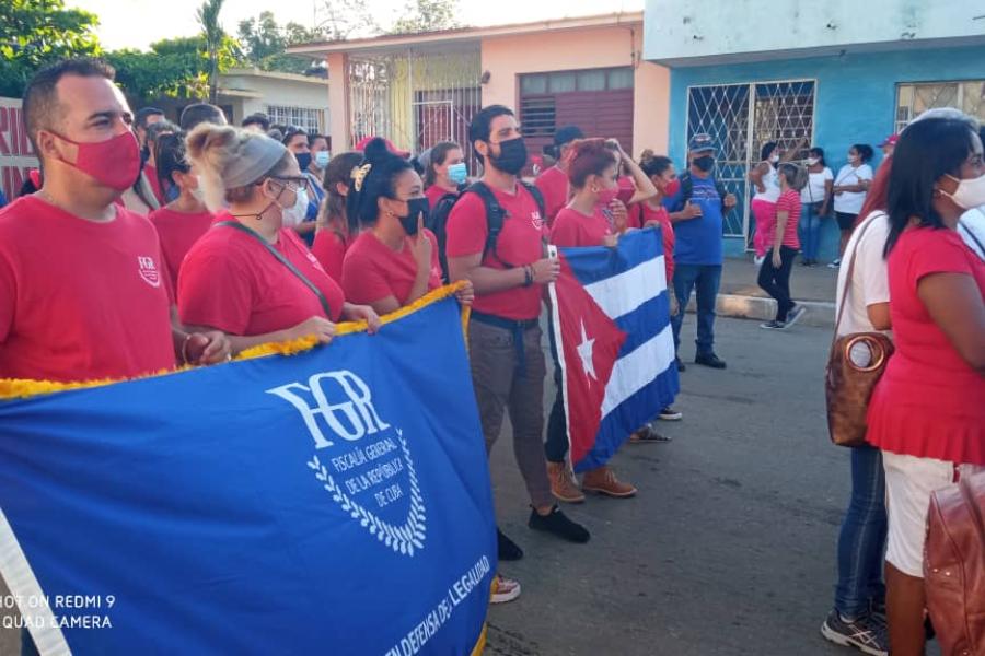 Desfile por el primero de mayo