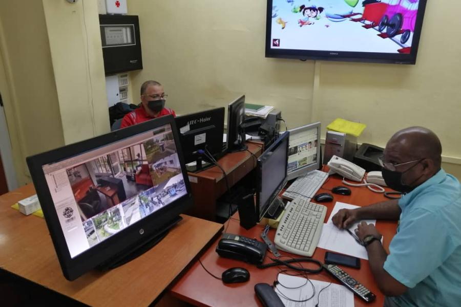 Ejercicio Meteoro 2022 en la Fiscalía Cubana