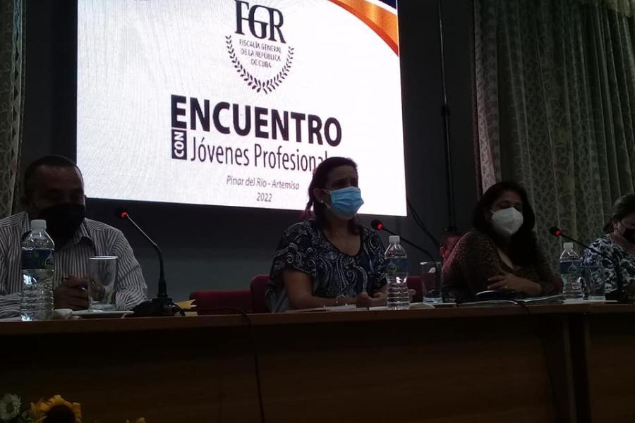Encuentro con los jóvenes de Pinar del Río y Artemisa