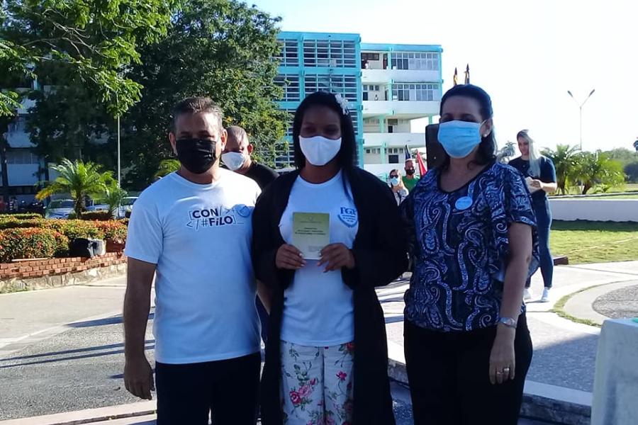 Encuentro con los jóvenes de Pinar del Río y Artemisa