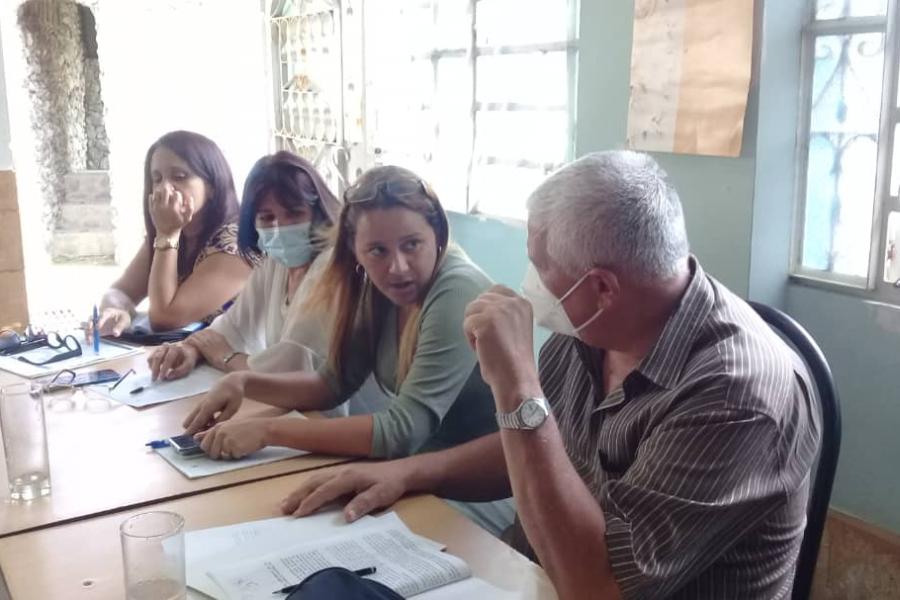 Encuentro con Fiscalía de La Habana