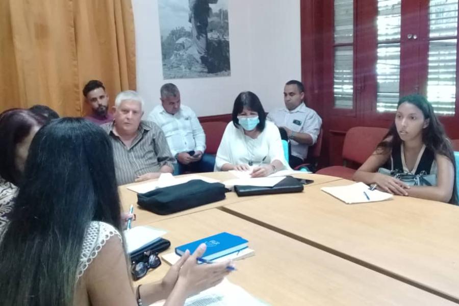 Encuentro con Fiscalía de La Habana