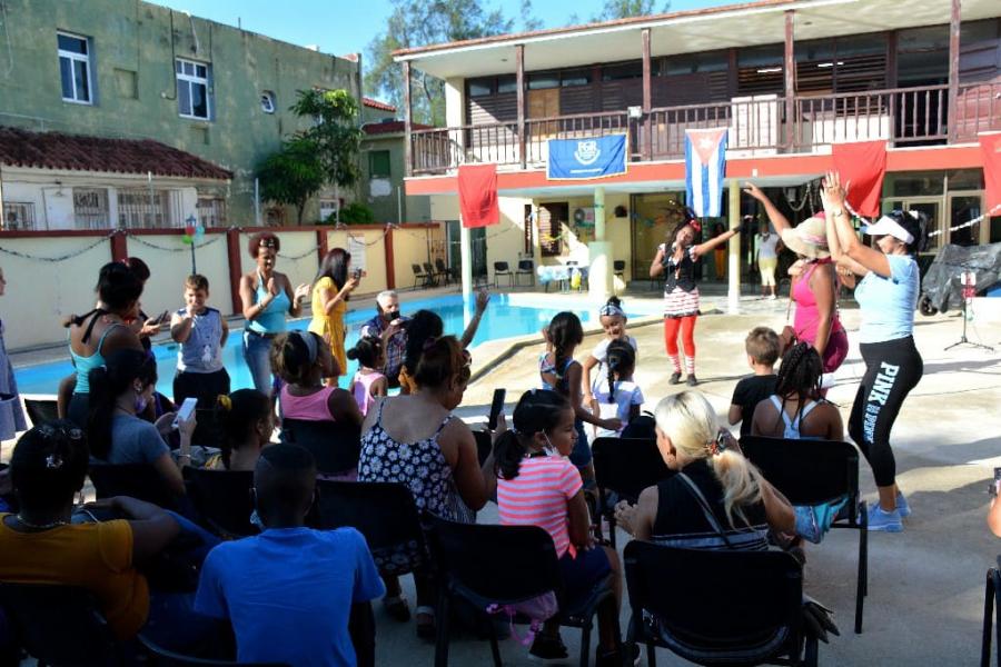 Actividad de los niños