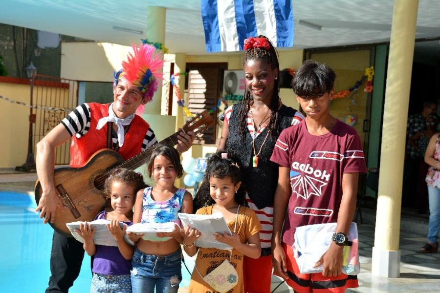 Actividad de los niños