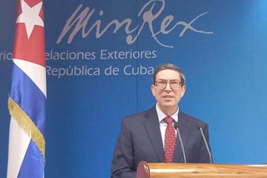 Presentación del informe Necesidad de poner fin al Bloqueo