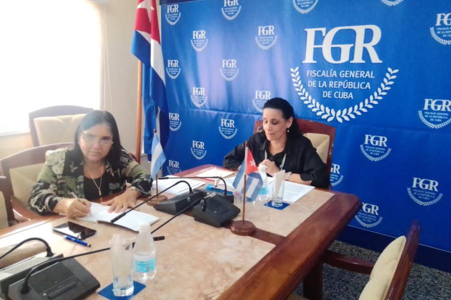 Encuentro entre la Fiscalía de Cuba y Nicaragua