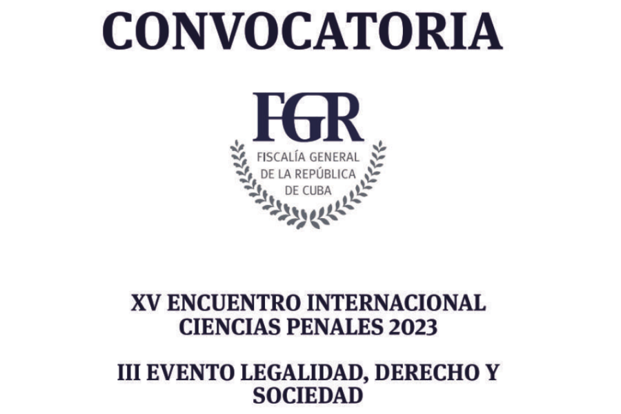 Portada Convocatoria Ciencias Penales 2023