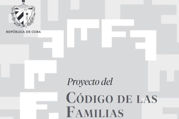 Portada de proyecto del Código de las Familias