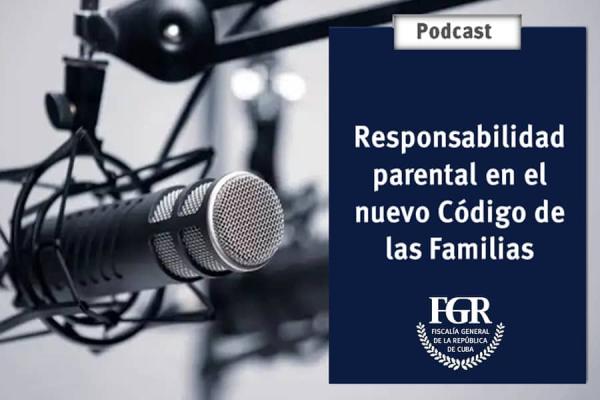 Cartel del podcast Código de las Familias