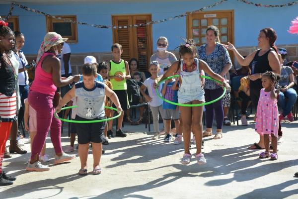 Actividad de los niños