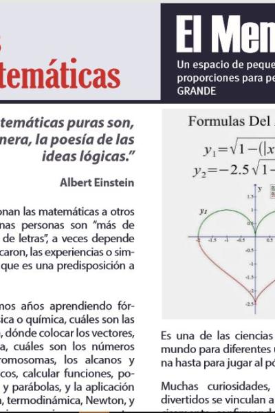 El Menor (Las matemáticas)